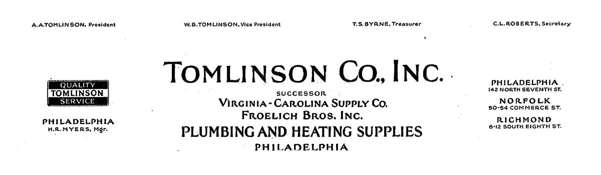 Letterhead 1922